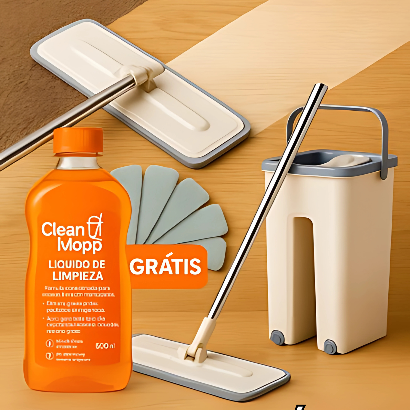CleanMop Balde de esfregona