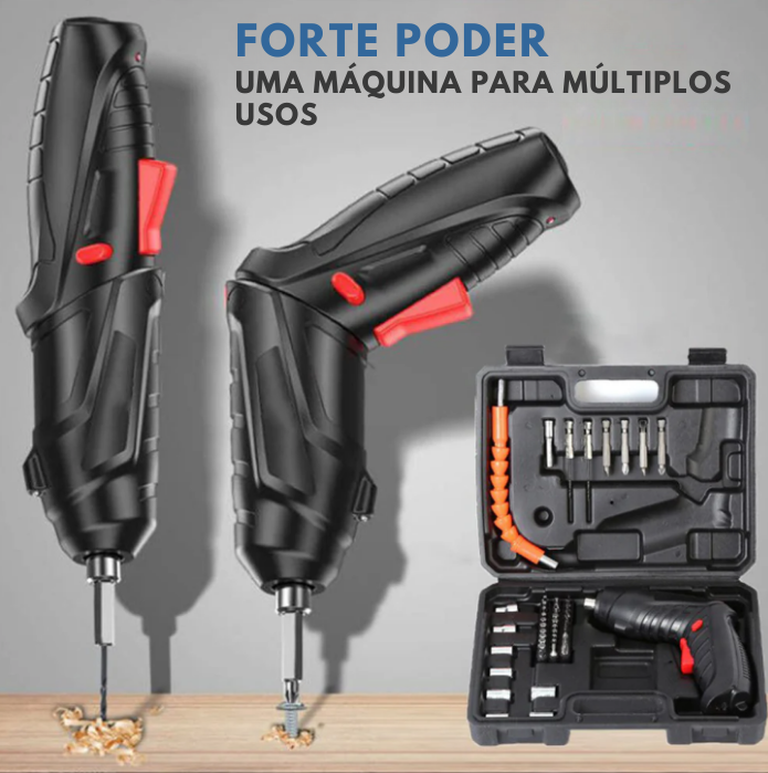 PowerFix™ - Projetos rápidos e descomplicados com a chave de fendas sem fios (LIQUIDAÇÃO FECHADA)