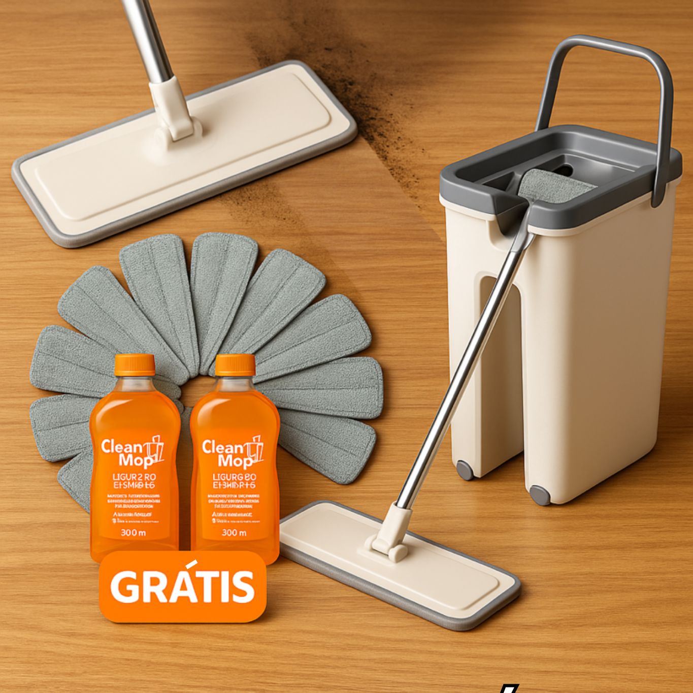 CleanMop Balde de esfregona