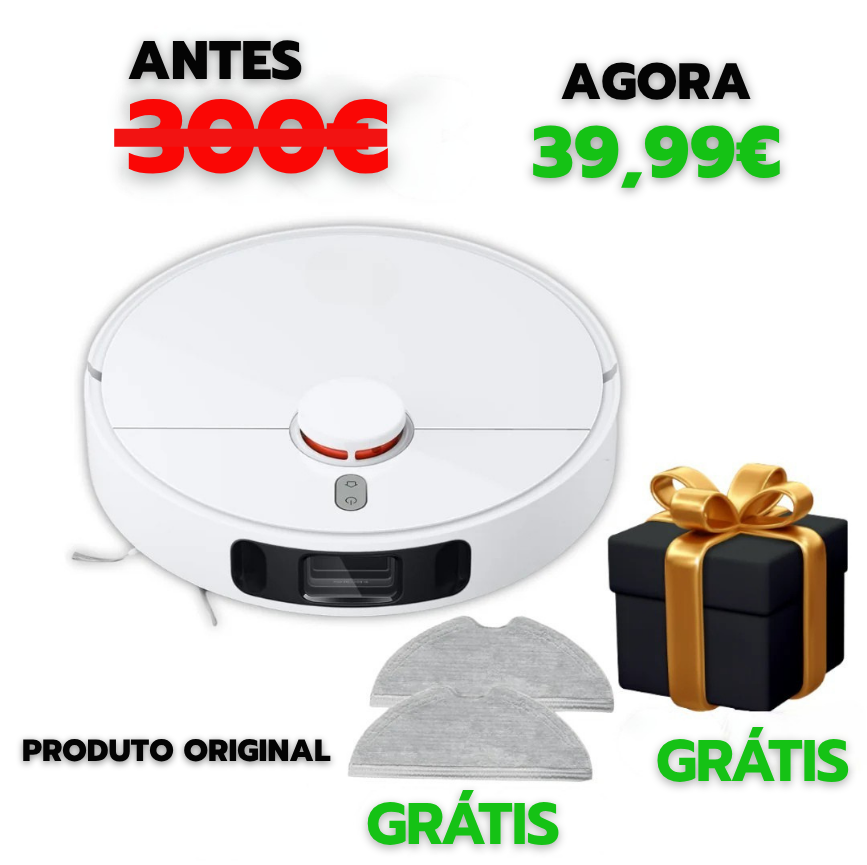 Aspirador Robô RobotSmart® (Oferta)