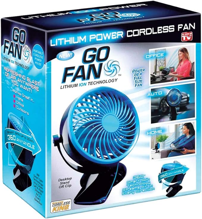 BRISAMÓVIL™ - O VENTILADOR PORTÁTIL GO FAN (LIQUIDAÇÃO DE FECHAMENTO)