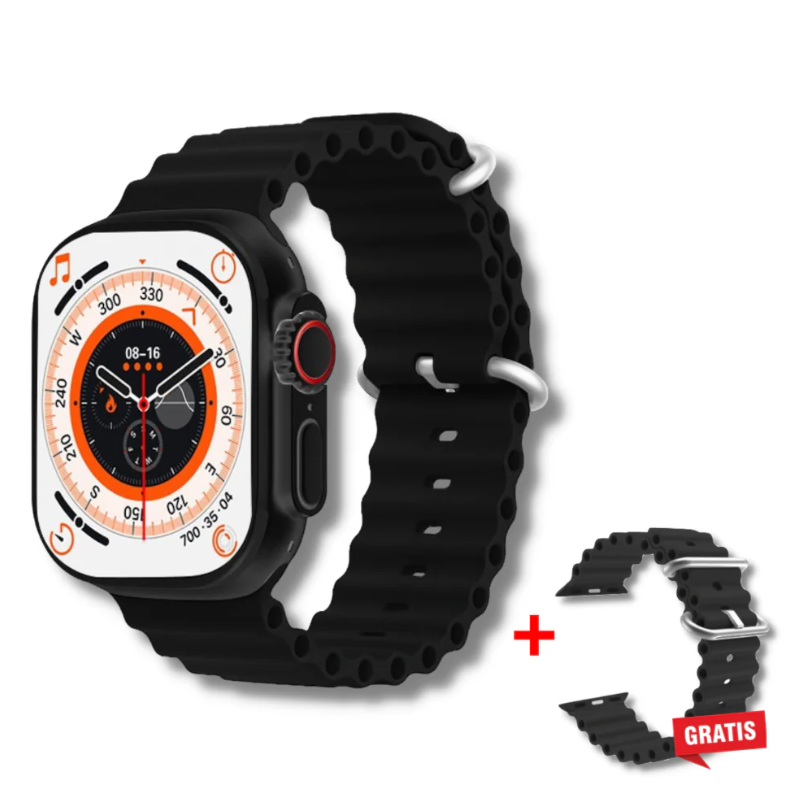 Smart Watch 8 Ultra Pro™ 2024: Adquira já o seu com 2 braceletes grátis